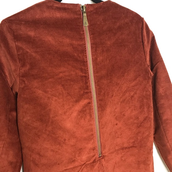 NWT Frye Melissa Corduroy Dress - Long Sleeve - Picture 7 of 8